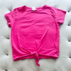 Crew Cuts 4-5 pink tshirt